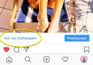 Comment voir les statistiques d'une publication Instagram
